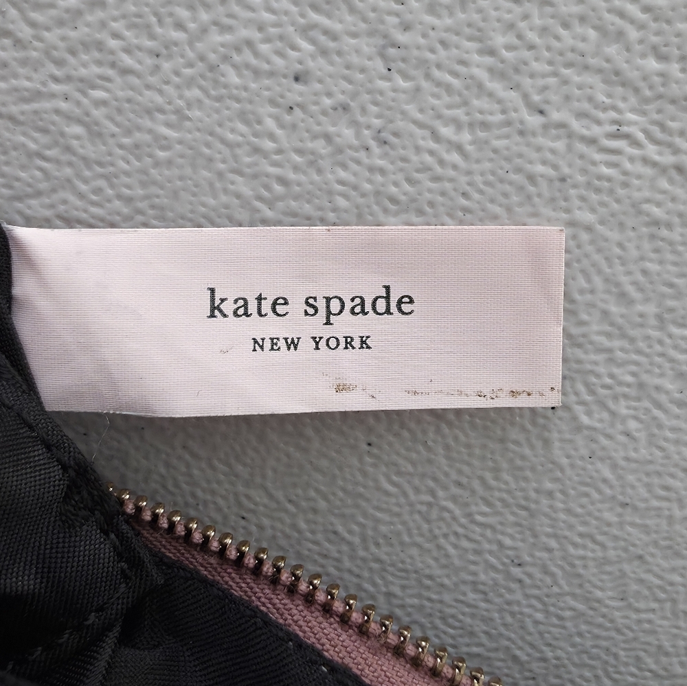 Kate Spade Dawn Sparrow Pink Nylon Crossbody Bag Minimalist Clean Girl Y2K - Picture 9 of 10